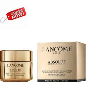 Lancome Absolue Regenerating Soft Cream With Grand Rose Extract (60mL / 2oz) NEW